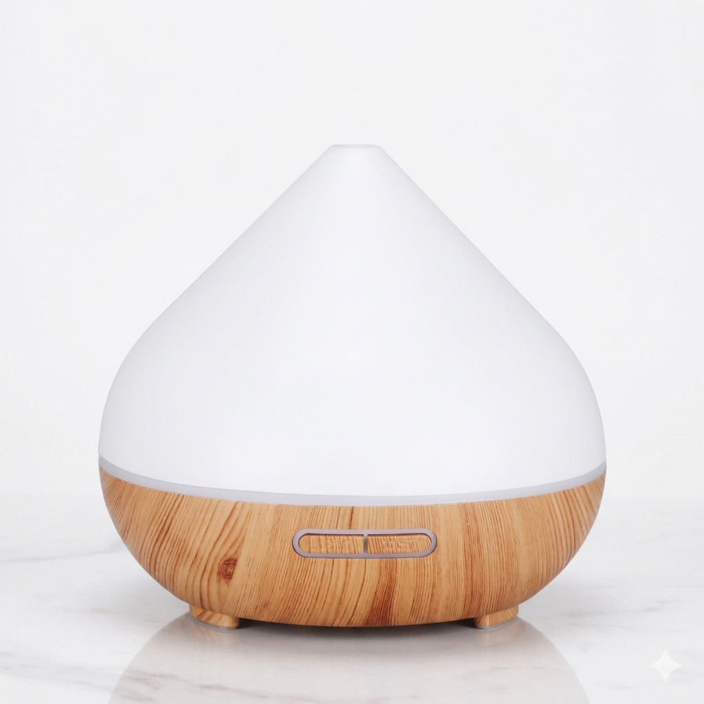 Diffuseur Volcan Serenya — Humidificateur Arômes Effet Lave